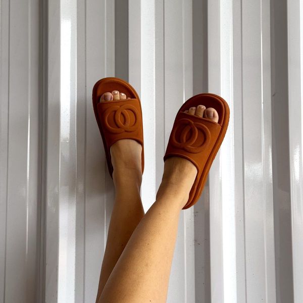 Chinelo Feminino Nuvem Ultra Leve Evoltenn Tendencia Caramelo
