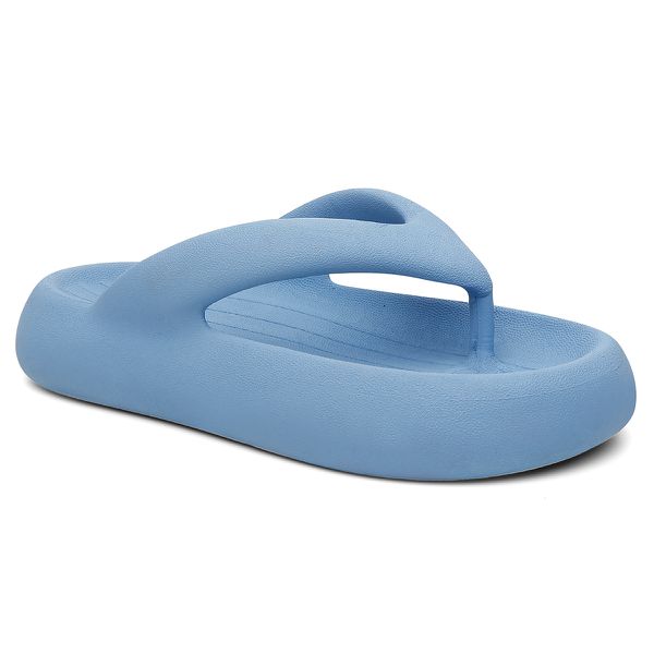 Chinelo Feminino Nuvem Sandália Dedo Verão Azul