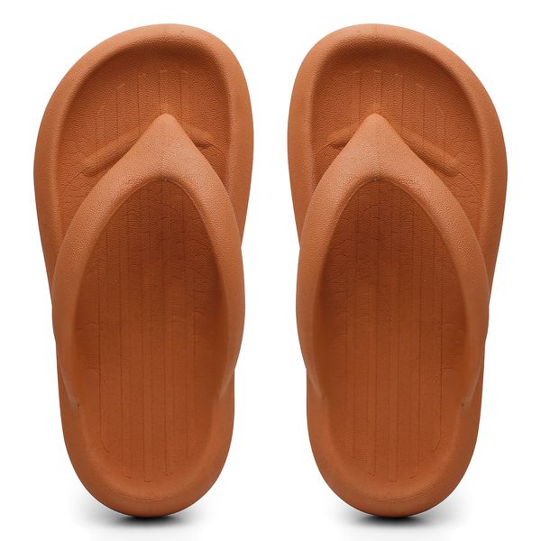 Chinelo Feminino Nuvem Sandália Dedo Verão Caramelo