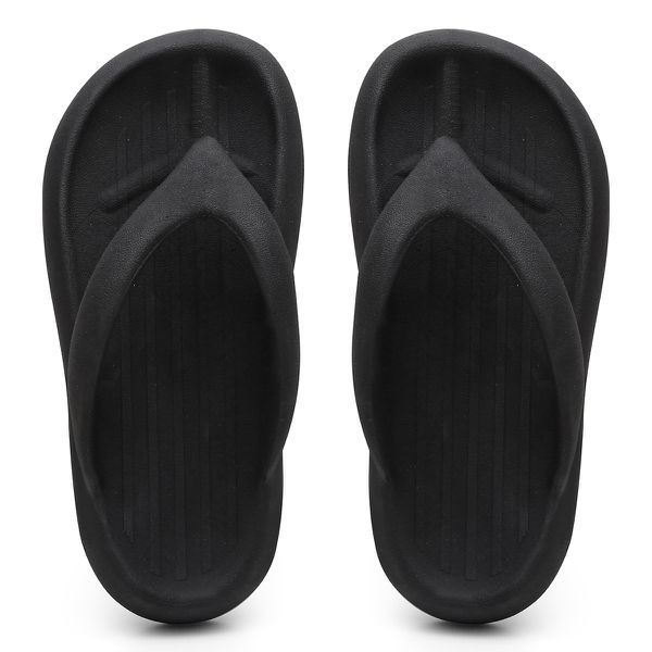Chinelo Feminino Nuvem Sandália Dedo Verão Preto