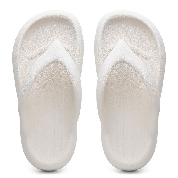Chinelo Feminino Nuvem Sandália Dedo Verão Branco