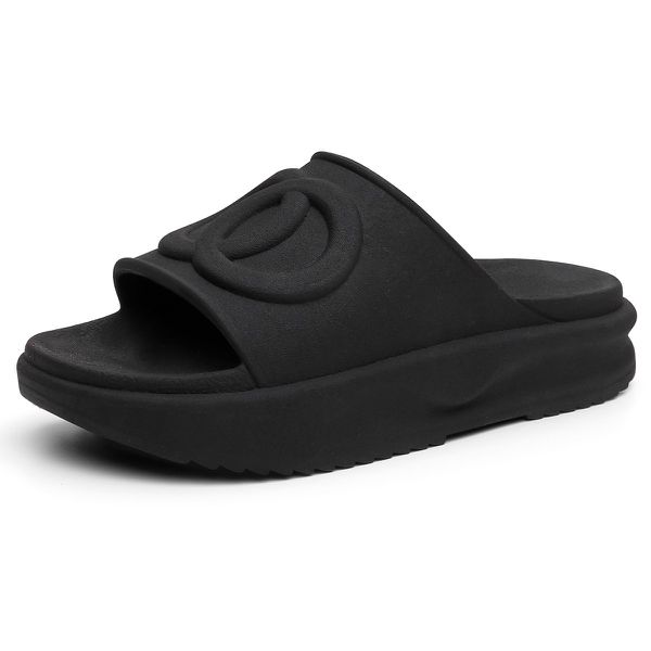 Chinelo Feminino Nuvem Ultra Leve Confortavel Tendencia Preto