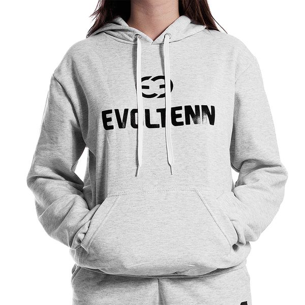 Moletom feminino hot sale cinza