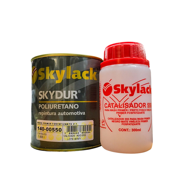 Wash Primer Fosfatizante 550 0,6l + Catalisador 0,3l Skylack