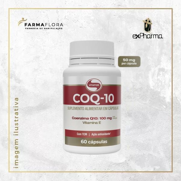 Vitafor Coenzima Q10 60 capsulas