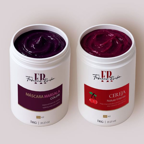 Kit Promocional com 2 Matizadores de Hidratação de 1kg cada - Escolha a Sua Cor