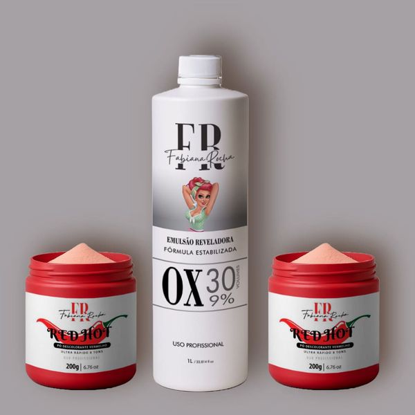 Kit Descoloração Em Dobro