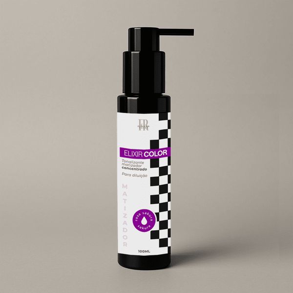 Pigmento Matizador concentrado Elixir By FR - Rosa Sakura (um marsala mais claro e rosado)