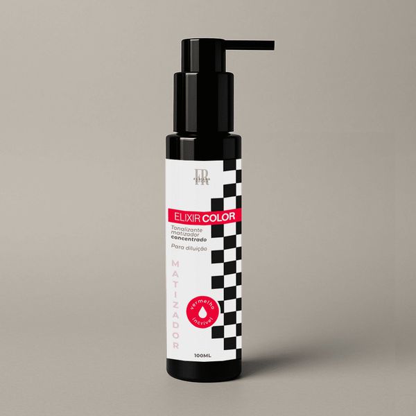 Pigmento Matizador concentrado Elixir By FR - Vermelho Incrível (neutro e intenso)