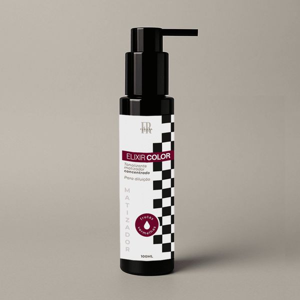 Pigmento Matizador concentrado Elixir By FR - Frutas Vermelhas (vermelho fechado)
