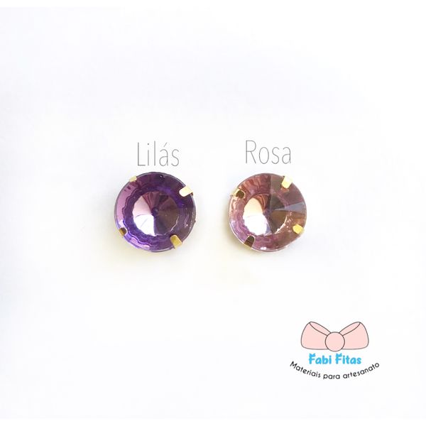 Strass Base Dourada 14mm