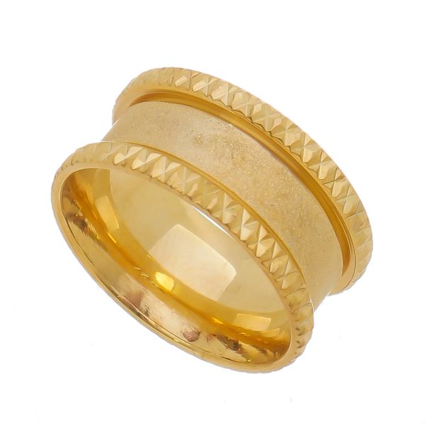 Aliança Individual De Casamento Anatômica De Ouro 18k Com 9,4mm