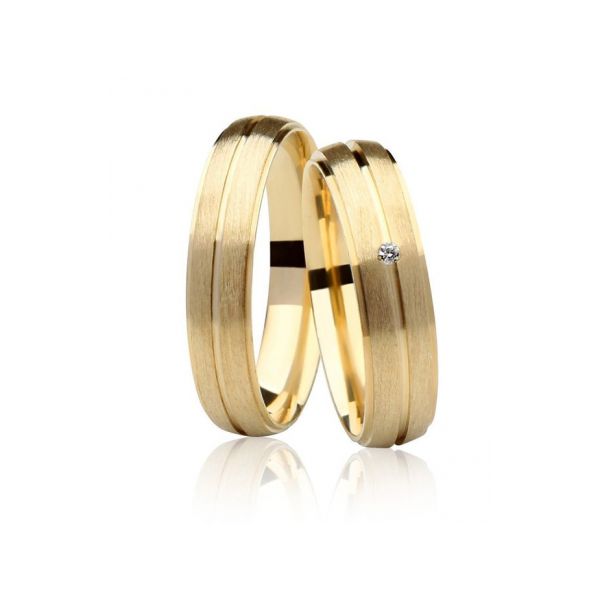 Alianças Casamento Delicate Gold 2 mm Ouro 18k