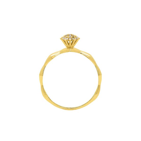 Anel De Ouro 18k Secret
