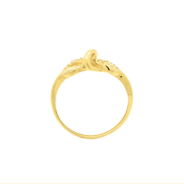 Anel De Ouro 18k Encantada com Zircônias