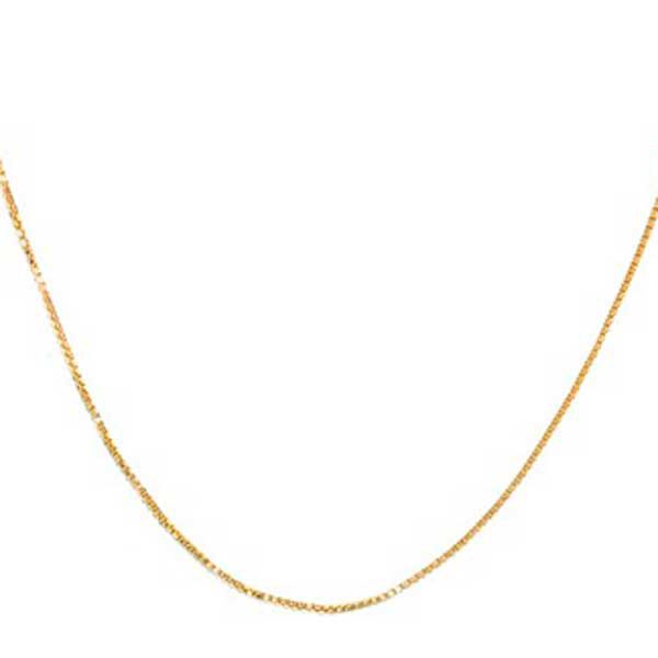 Corrente De Ouro 18k Veneziana De 50cm Com Pingente Bailarina