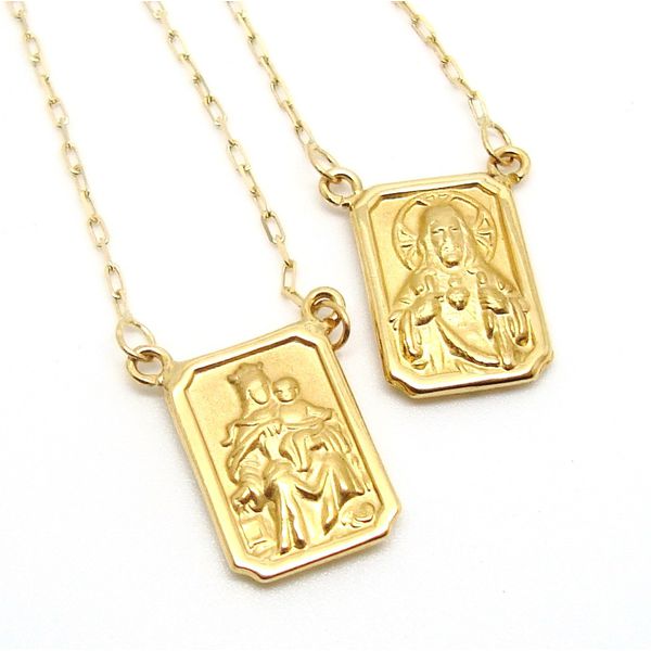 Escapulário De Ouro 18k Cartie Com 65cm