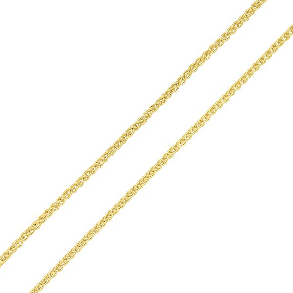 Corrente De Ouro 18k Rabo de Raposa De 0,7mm Com 40cm