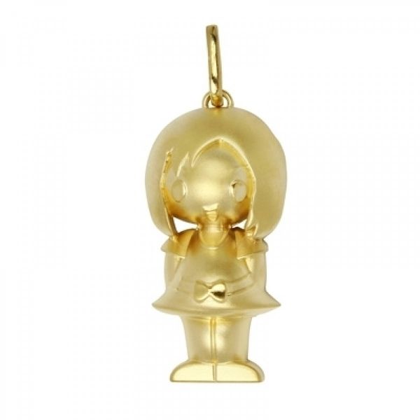 Pingente De Ouro 18k Menina