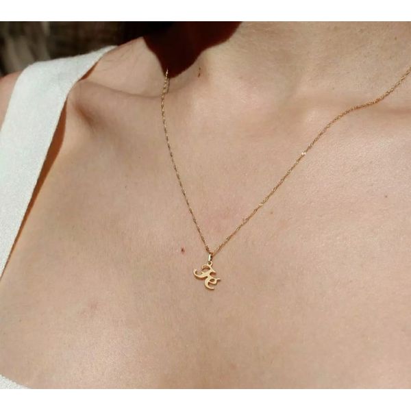 Pingente De Ouro 18k Fé Com 11mm