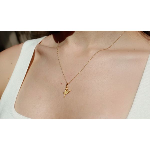 Pingente De Ouro 18k Bailarina