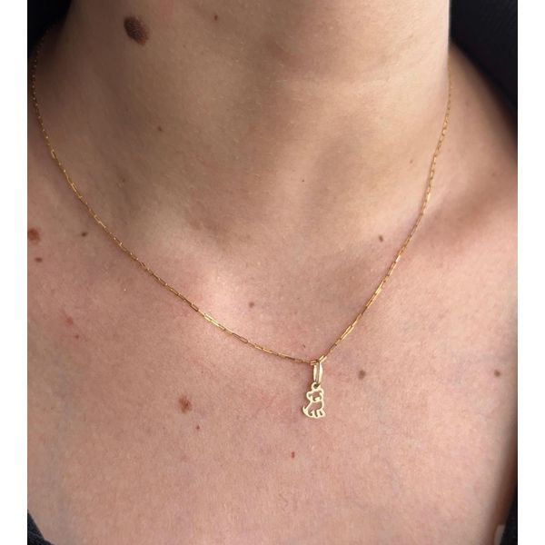 Pingente De Ouro 18k Cachorrinho Vazado