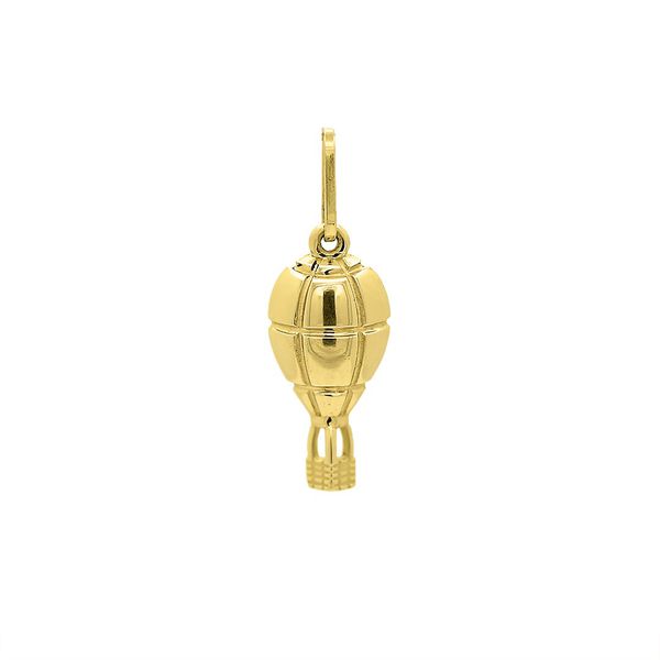 Pingente De Ouro 18k Balão