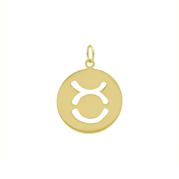 Pingente De Ouro 18k Signo Touro