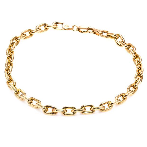 Pulseira De Ouro 18k Cartie De 5,0mm Com 19cm