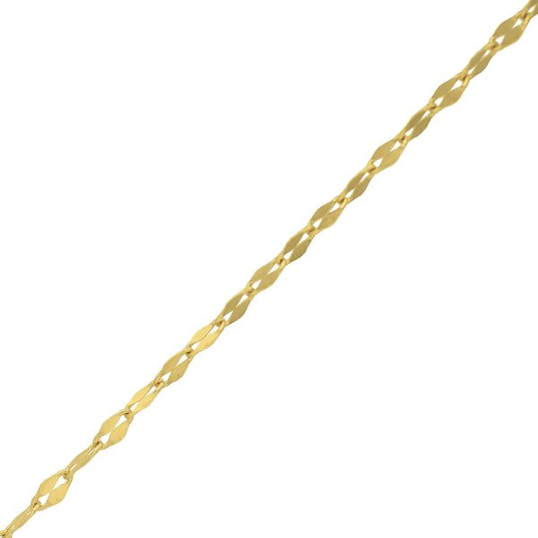 Tornozeleira De Ouro 18k Balãozinho De 1,2mm Com 24cm