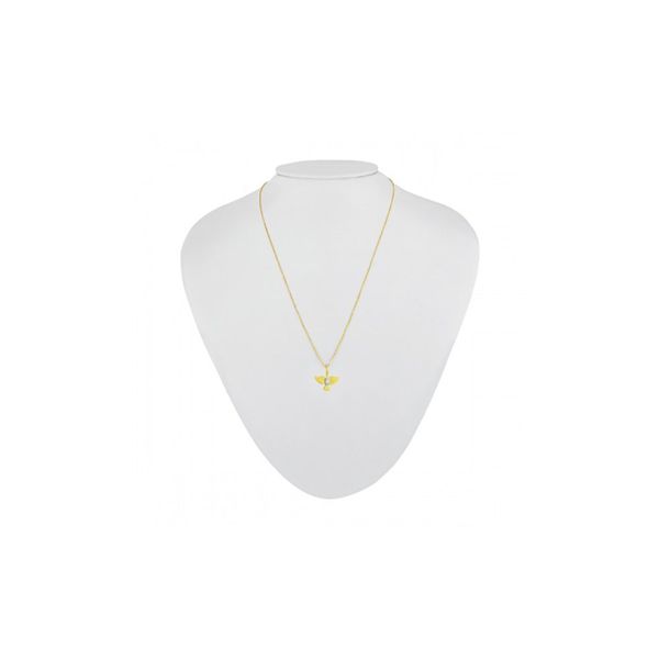 Pingente De Ouro 18k Espírito Santo De 15mm