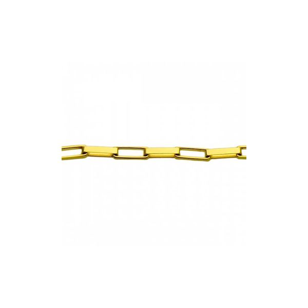 Corrente De Ouro 18k Veneziana Longa De 1,8mm Com 45cm