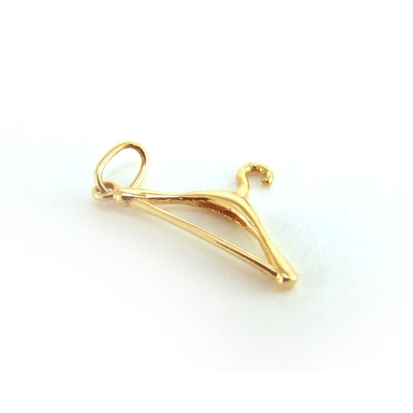 Pingente De Ouro 18k Cabide