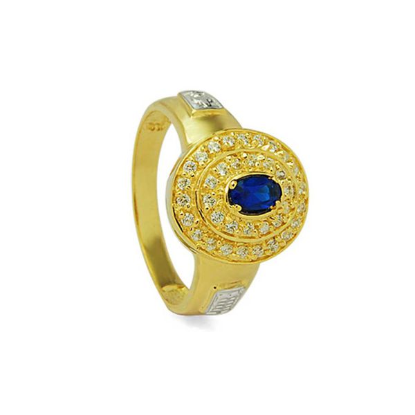 Anel De Formatura De Ouro 18k Catar - Feminino