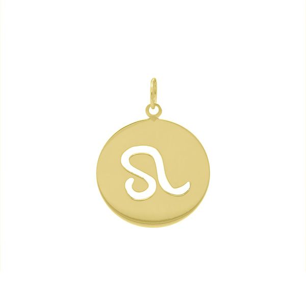 Pingente De Ouro 18k Signo Leão