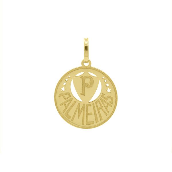 Pingente De Ouro 18k Time Palmeiras M