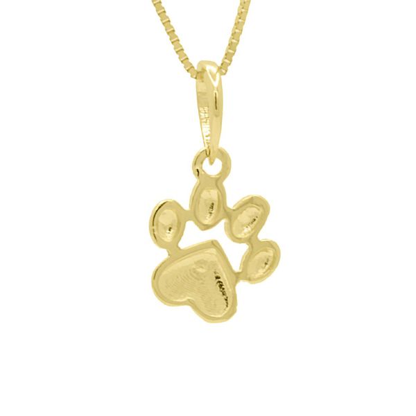 Pingente De Ouro 18k Patinha