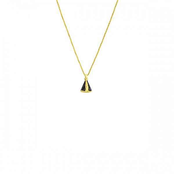 Pingente De Ouro 18k Nossa Senhora Da Aparecida