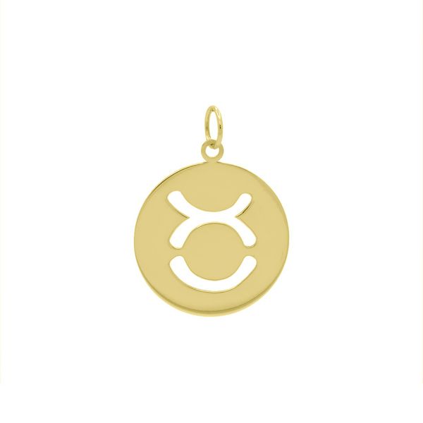 Pingente De Ouro 18k Signo Touro