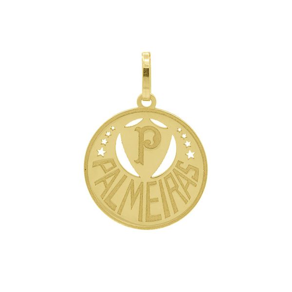 Pingente De Ouro 18k Time Palmeiras G