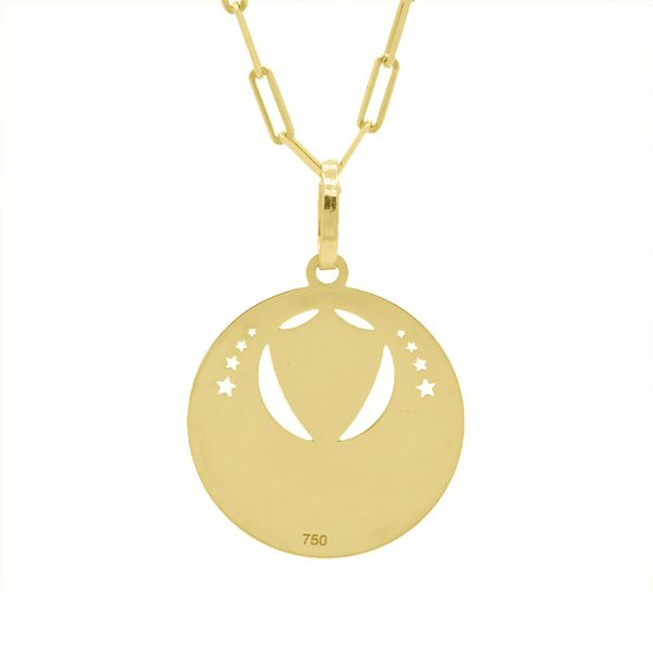 Pingente De Ouro 18k Time Palmeiras G