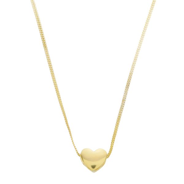 Pingente de Ouro 18k Coração De 6,0mm 