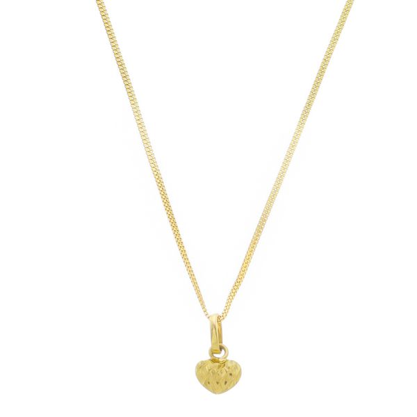 Pingente de Ouro 18k Coração Mini