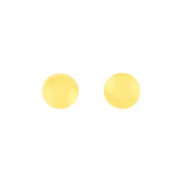Brinco Bola De Ouro 18k Com 9,8mm