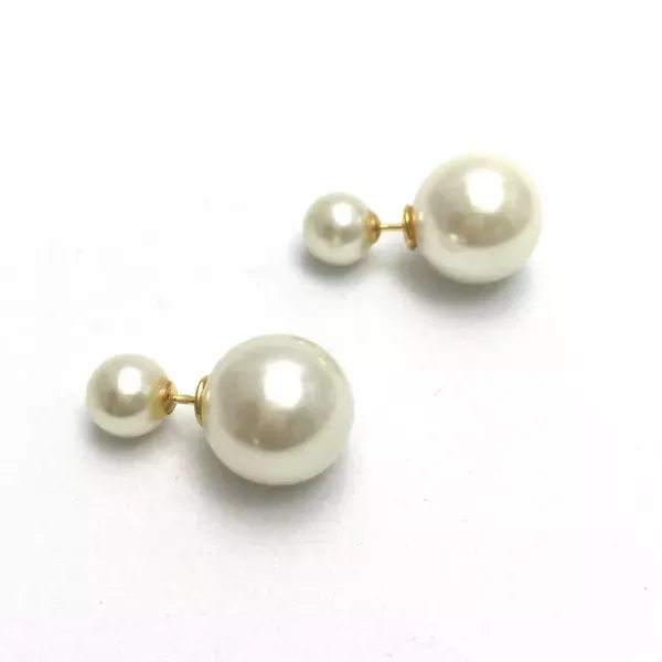 Brinco De Ouro 18k Estilo Mise En Diores