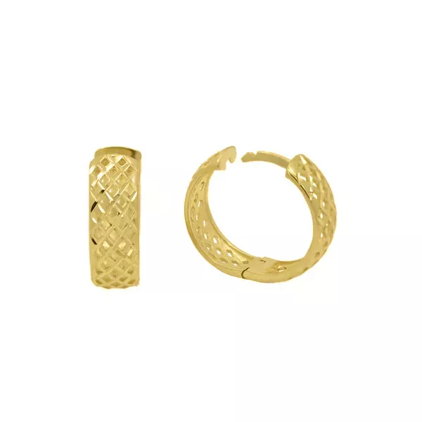 Brinco De Ouro 18k Hope