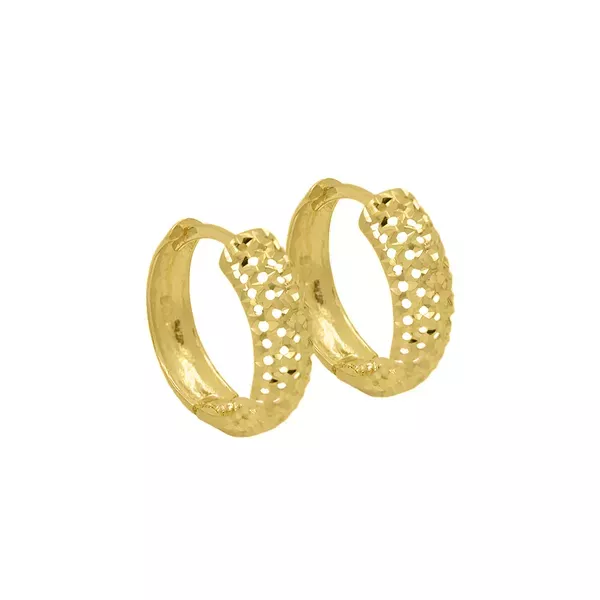 Brinco De Ouro 18k Space