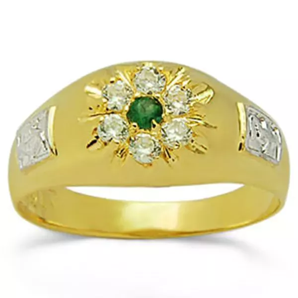 Anel De Formatura De Ouro 18k Austrália - Feminino