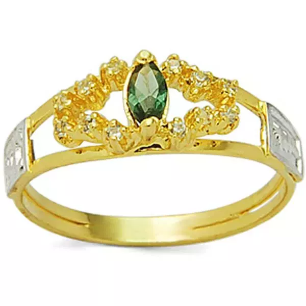 Anel De Formatura De Ouro 18k Brasil - Feminino