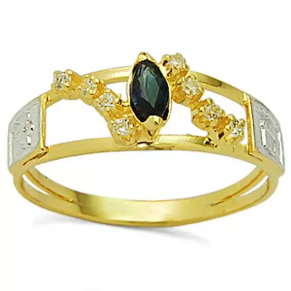 Anel De Formatura De Ouro 18k Canadá - Feminino